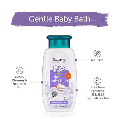 Himalaya Gentle Baby Bath, Baby Wash (200 ml 1-PACK)