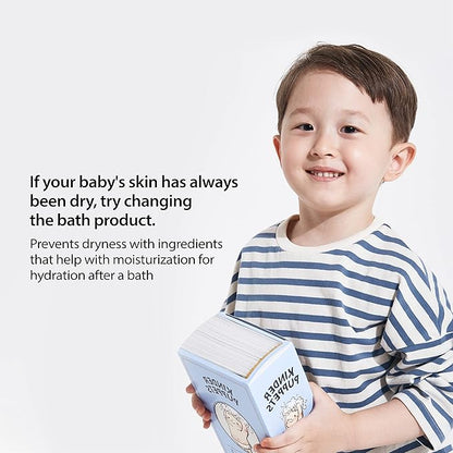 Korean Baby Shampoo & Bath with Natural Surfactants | Gentle Wash for Eczema, Cradle Cap 11.15 Fl.