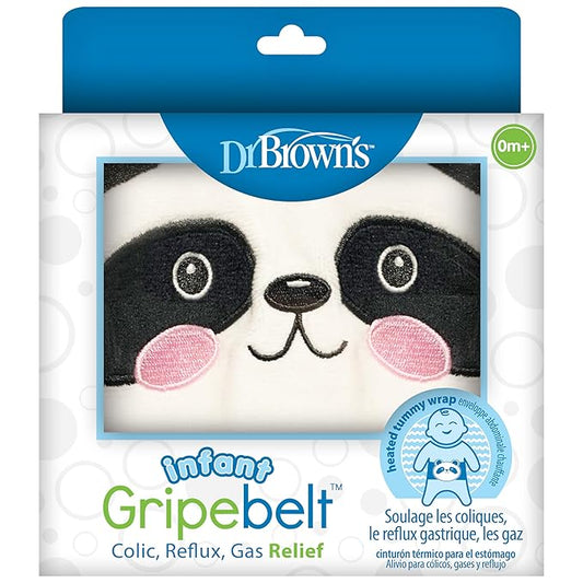 Dr. Brown's Infant Gripebelt Heated Belly Band, Soothe Baby's Tummy with Gentle Warmth and Compression 0m+