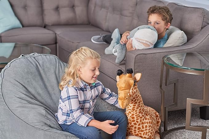 Wild Republic Jumbo Giraffe Plush, Giant Stuffed Animal, Plush Toy, Gifts for Kids, 30 Inches