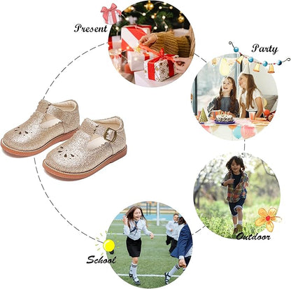Felix & Flora Toddler Little Girl Mary Jane Dress Shoes