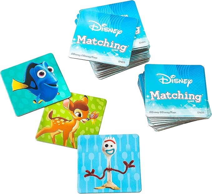 Wonder Forge Disney Classic Characters Matching Game | Fun Learning Toy for Kids Ages 3-5 | Engaging Memory Skills Game | Features Beloved Disney Icons