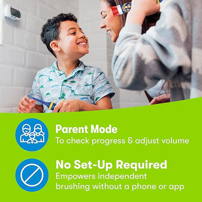 FIREFLY Play Action Sonic The Hedgehog Toothbrush Kit, Interactive Battery Operated Toothbrush with Lights, Music and Games, Batteries Included, Ages 3+