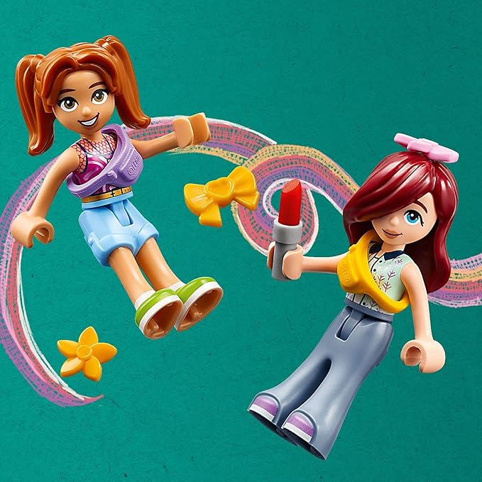 LEGO 42608 Friends Mini-Boutique, 2 Spielfiguren, modische Accessoires