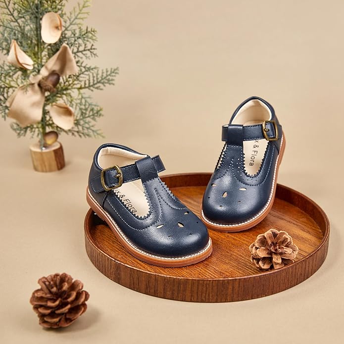 Felix & Flora Toddler Little Girl Mary Jane Dress Shoes