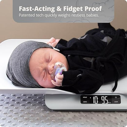 Greater Goods Digital Baby Scale with in-House Algorithm for Wiggly Babies, Infants