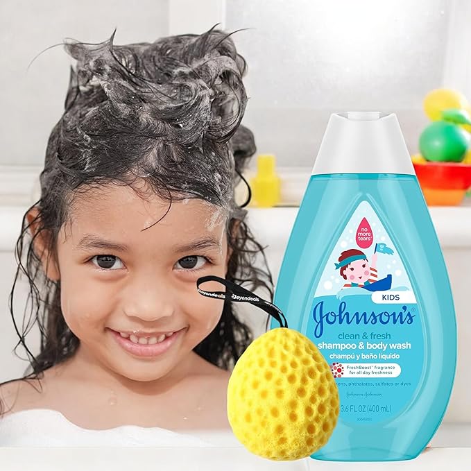 Johnson'S Baby Baby Shampoo And Body Wash, 13.6 Fl Oz 1]