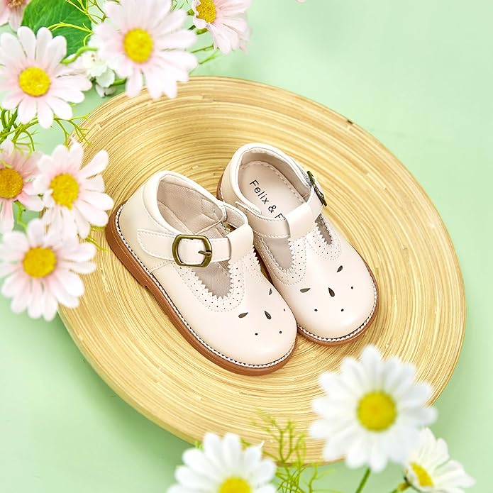 Felix & Flora Toddler Little Girl Mary Jane Dress Shoes