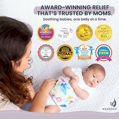 Baby Belly Band for Gas & Colic Baby Relief - Self Heating Belly Band Baby Belly Button Band Colic Band Tummy Wrap for Babies Colic Belt Baby Gas Wrap Colic Baby Relief Newborn