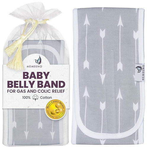 Baby Belly Band for Gas & Colic Baby Relief - Self Heating Belly Band Baby Belly Button Band Colic Band Tummy Wrap for Babies Colic Belt Baby Gas Wrap Colic Baby Relief Newborn