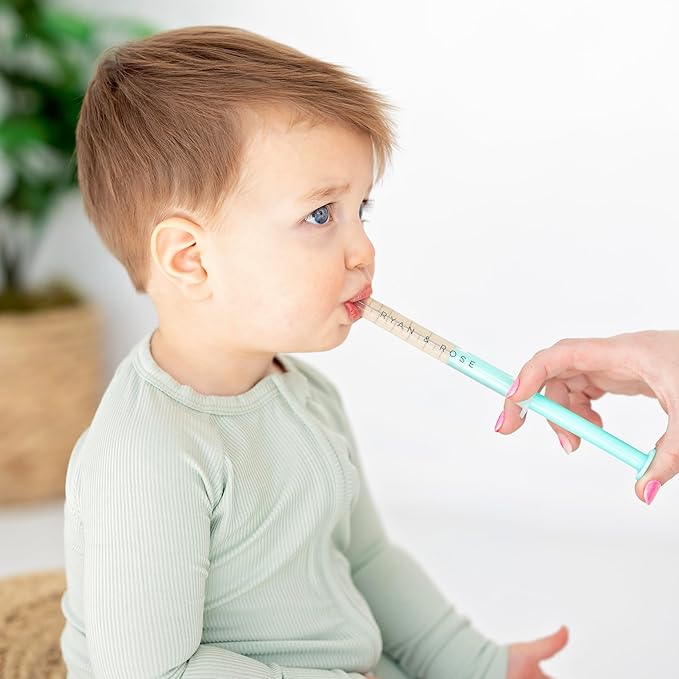Ryan & Rose Cutie Dose - Baby Medicine Dispenser Syringe For Children Medicine Syringes For Children Medication Dispenser Baby Medicine Syringe Baby Medicine Dropper Baby Syringe 3 Pack