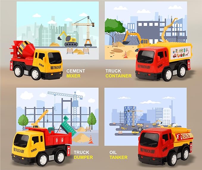 TOYZONE Friction Powered Mini Truck Series | Made in India