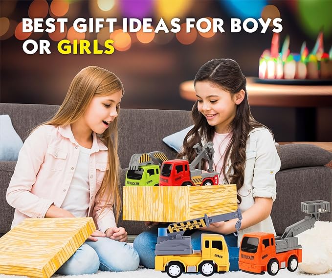 TOYZONE Friction Powered Mini Truck Series | BPA Free