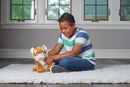 Wild Republic Tiger Cub Plush, Stuffed Animal, Plush Toy, Gifts for Kids, Cuddlekins, 12", Multi, Model:19372