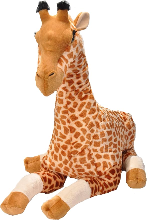 Wild Republic Jumbo Giraffe Plush, Giant Stuffed Animal, Plush Toy, Gifts for Kids, 30 Inches