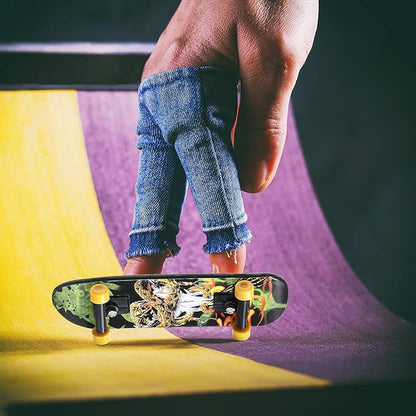 36 Pieces Mini Finger Skateboard Toy Skateboard Finger Boards