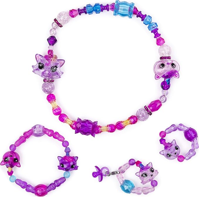Twisty Petz, Series 3, Uni-Cat Family Pack Collectible Bracelet Set for Kids Aged 4 and Up