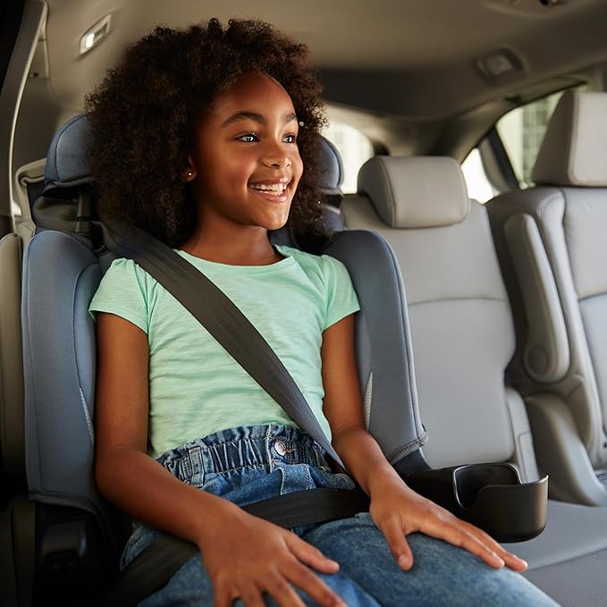 Cosco Kids Finale DX 2-in-1 Booster Car Seat, Forward Facing Toddler Car Seat (30-65 lbs) and Belt Positioning High Back Booster Seat (40-100 lbs), Organic Waves