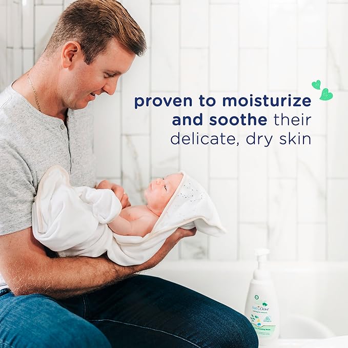 Baby Dove Ultra Gentle Foaming Wash Caring By Nature Cleanse 100% Natural 13.5 fl