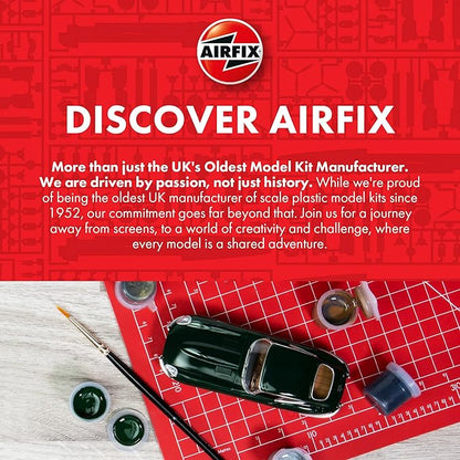 Airfix Ship Model Kit Vintage Classics - A04208V HMS Ark Royal, Plastic Watercraft Model Kits for Adults & Kids Ages 8+, Skill Level 3, 1:600 Scale WW2 Warship Models, Miniature Battleship Navy Gifts