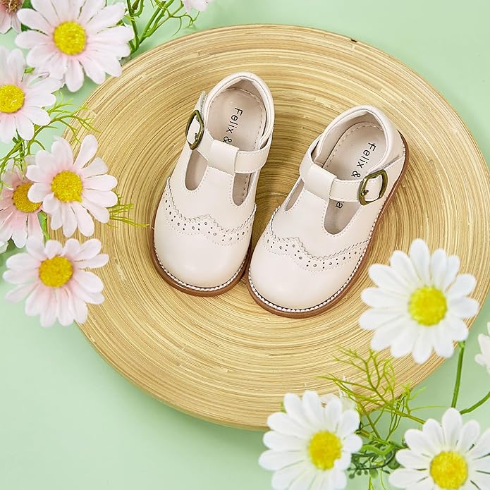 Felix & Flora Toddler Little Girl Mary Jane Dress Shoes