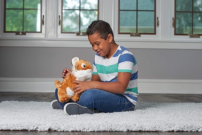 Wild Republic Tiger Cub Plush, Stuffed Animal, Plush Toy, Gifts for Kids, Cuddlekins, 12", Multi, Model:19372