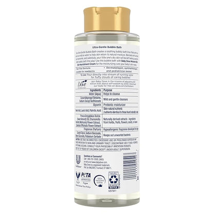Baby Dove Bubble Bath Melanin-Rich Skin Nourishment for nourished Skin 16 oz