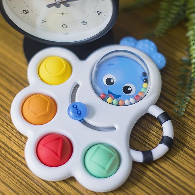 Baby Einstein Octopus 3-in-1 Bubble Pop Dimple Fidget Toy and 6 Months+ 2)