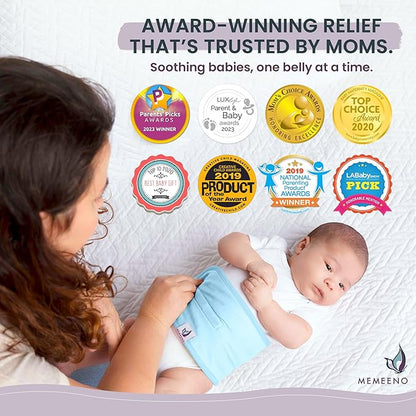 Baby Belly Band for Gas & Colic Baby Relief - Self Heating Belly Band Baby Belly Button Band Colic Band Tummy Wrap for Babies Colic Belt Baby Gas Wrap Colic Baby Relief Newborn
