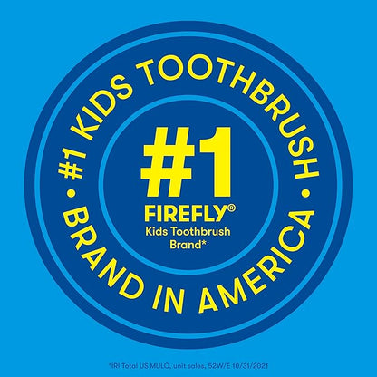 FIREFLY Play Action Sonic The Hedgehog Toothbrush Kit, Interactive Battery Operated Toothbrush with Lights, Music and Games, Batteries Included, Ages 3+