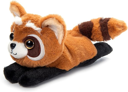 The Petting Zoo Red Panda Stuffed Animal Plushie Slap Bracelet, Gifts for Kids, Slapstix Wildlife Animals, Red Panda Plush Toy, 10 inches
