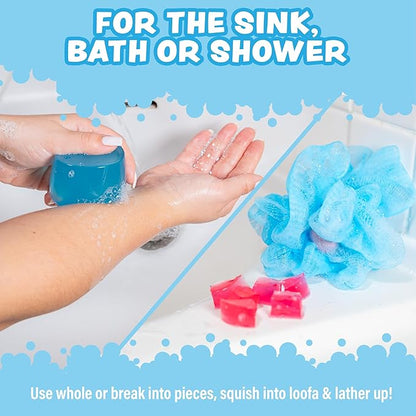 Tub Works® Jiggly Jelly Soap Kids Soap Bath Toy, 6 Pack | Wobbly