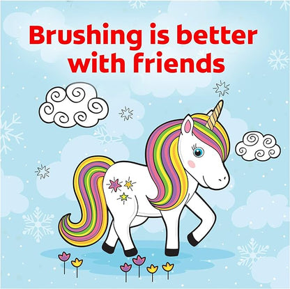 Colgate Kids Battery Powered Toothbrush, Unicorn, Extra Soft Toothbrush, Ages 3 and Up, 1 Pack