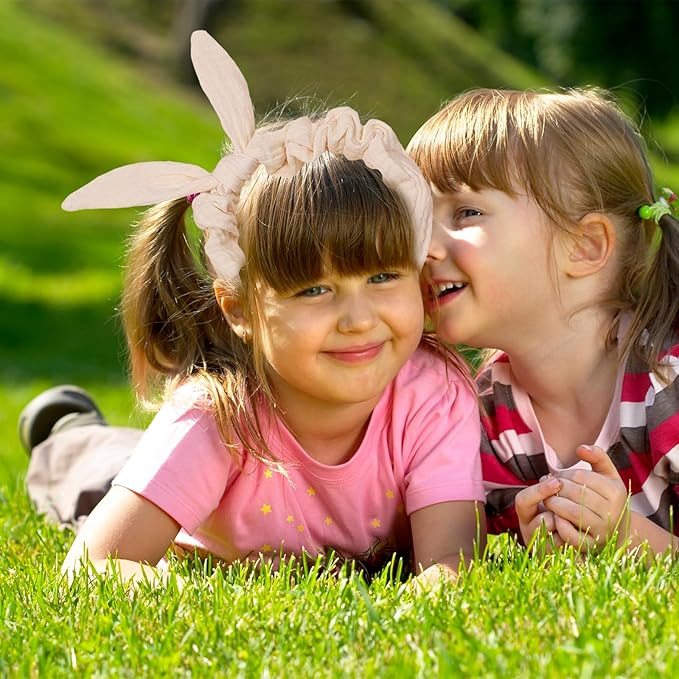 Bunny Ears Headband - 1Pcs Rabbit Ear Hairbands Beige Spa