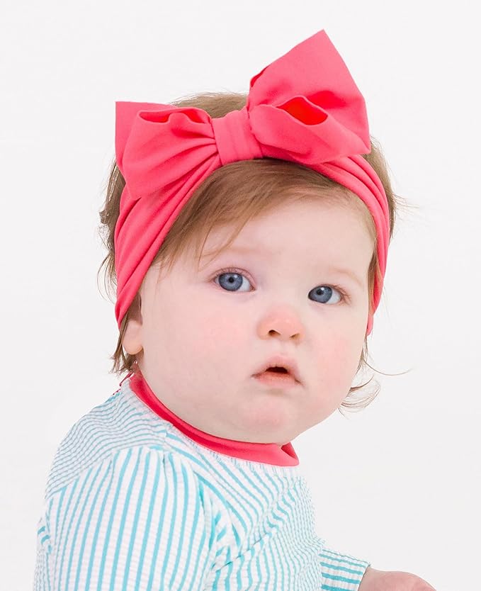 RuffleButtsÂŽ Girls Swim Bow Headband