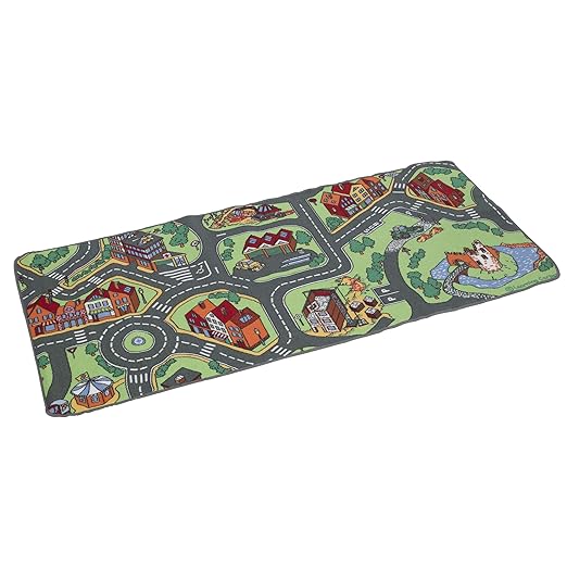 Children’s Factory, Learning Carpets My Neighborhood Play Carpet 79x36, LC144,