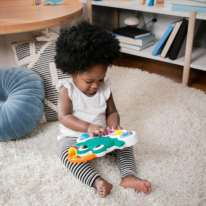 Baby Einstein Ocean Explorers Neptune?s Busy Bubbles Sensory Activity Toy, with Interactive Lights and Music 3+ Months
