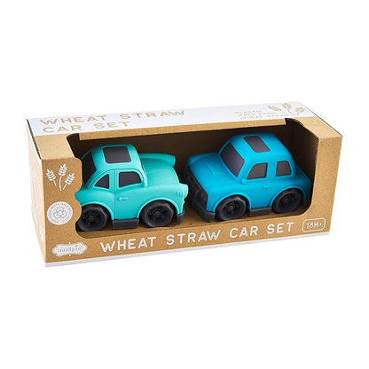 Mud Pie Children's Toy Car Set, Blue