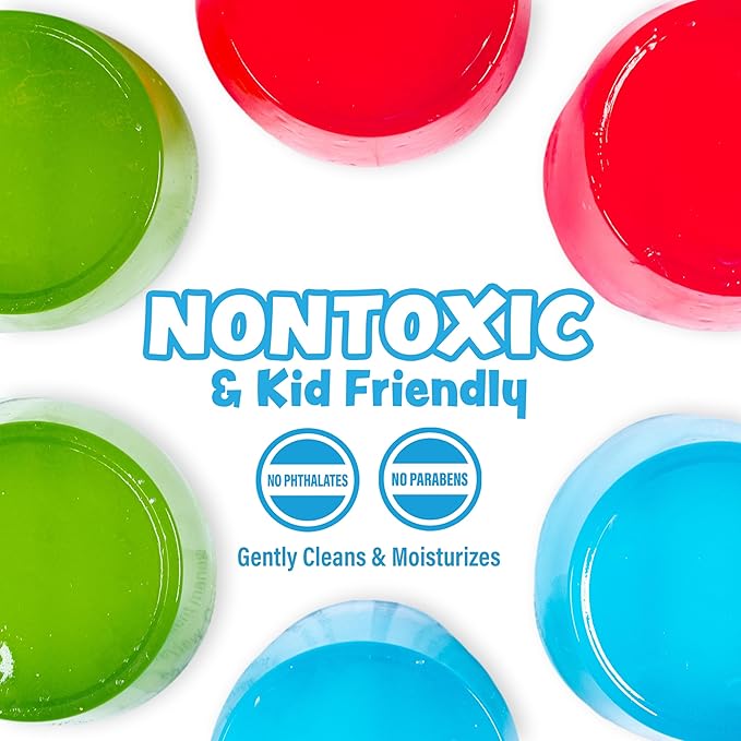 Tub Works® Jiggly Jelly Soap Kids Soap Bath Toy, 6 Pack | Wobbly