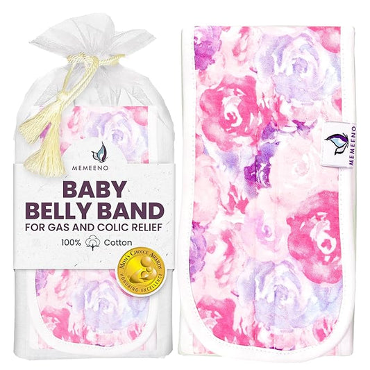 Baby Belly Band for Gas & Colic Baby Relief - Self Heating Belly Band Baby Belly Button Band Colic Band Tummy Wrap for Babies Colic Belt Baby Gas Wrap Colic Baby Relief Newborn