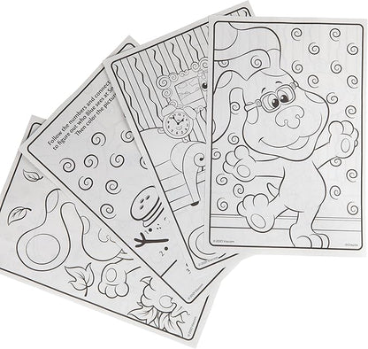Crayola Blues Clues Coloring Book with Stickers, Gift for Kids, 96 Pages, Ages 3, 4, 5, 6