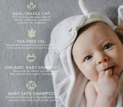 Bella B Bee Gone Cradle Cap Baby Shampoo (2-Pack), Treatment