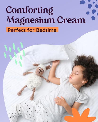 Magnesium Cream For Kids and Babies - Calming Body Lotion for Bedtime 3.69 oz