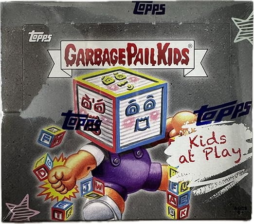 Topps 2024 Garbage Pail Kids Series 1 Retail Grey Display Box