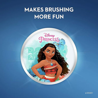 Oral-B Kid's Battery Toothbrush Featuring Disney's Princess Characters, Soft Bristles, for Kids 3+ (Pack of 2)