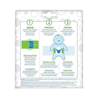 Dr. Brown's Infant Gripebelt Heated Belly Band, Soothe Baby's Tummy with Gentle Warmth and Compression 0m+