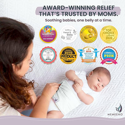 Baby Belly Band for Gas & Colic Baby Relief - Self Heating Belly Band Baby Belly Button Band Colic Band Tummy Wrap for Babies Colic Belt Baby Gas Wrap Colic Baby Relief Newborn