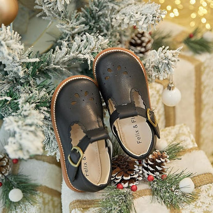 Felix & Flora Toddler Little Girl Mary Jane Dress Shoes