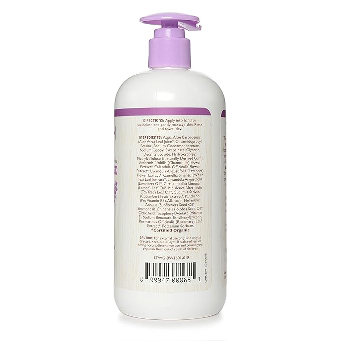 Little Twig 2-in-1 Baby Wash, Hypoallergenic Body Wash with Organic Ingredients 17 fl. 2)