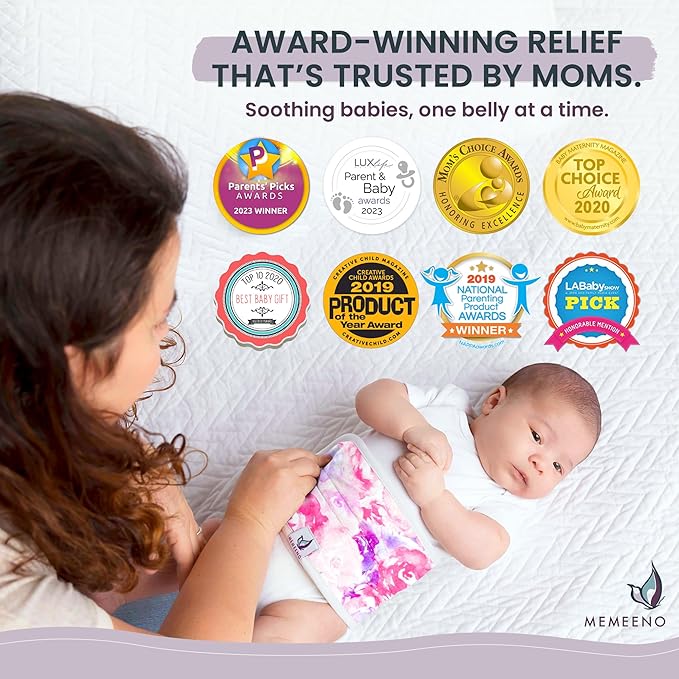 Baby Belly Band for Gas & Colic Baby Relief - Self Heating Belly Band Baby Belly Button Band Colic Band Tummy Wrap for Babies Colic Belt Baby Gas Wrap Colic Baby Relief Newborn